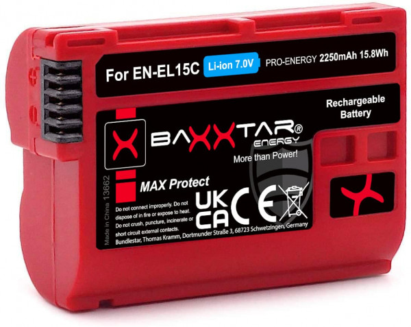 Baxxtar EN-EL15c MaxProtect