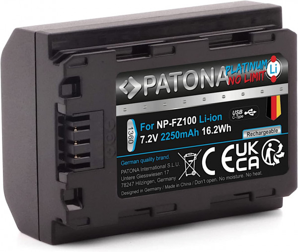 Patona NP-FZ100 USB