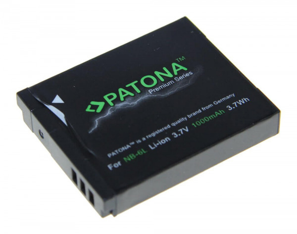 Patona Premium Ersatz für Akku Canon NB-6L