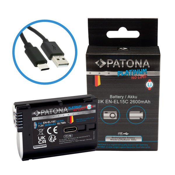 Patona EN-EL15c USB-C