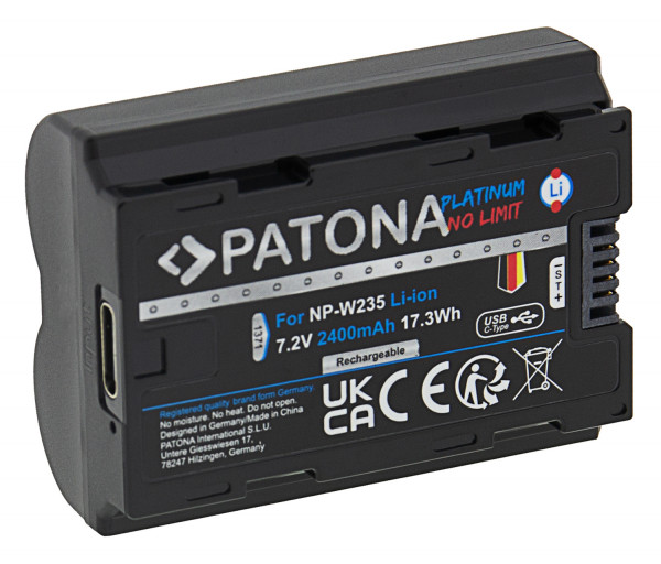Patona Platinum USB NP-W235
