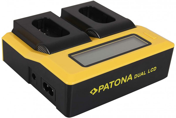 Patona Dual LCD Ladegerät DMW-BLJ31