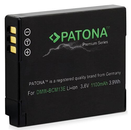 Patona Premium Ersatz für Akku Panasonic DMW-BCM13E