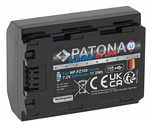 Patona Platinum USB NP-FZ100