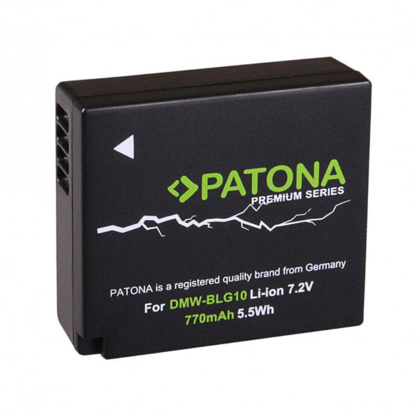 Patona Premium Ersatz für Akku Panasonic DMW-BLG10 / Leica Akku BP-DC 15