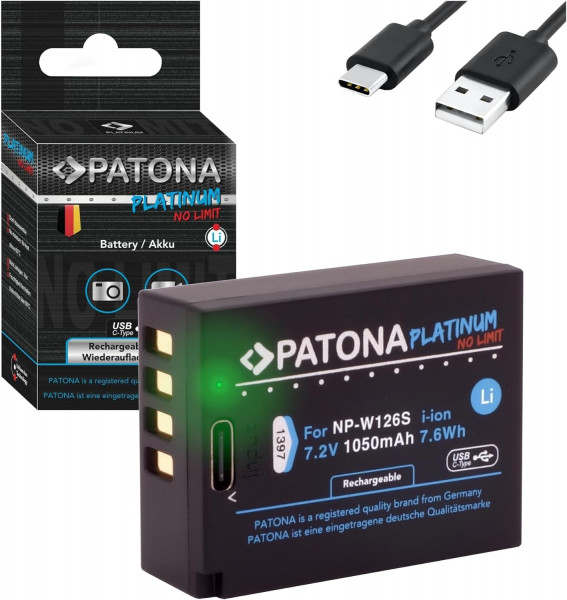 Patona Platinum NP-W126 USB-C
